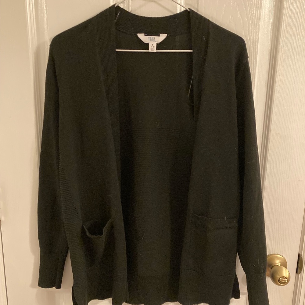 Dark gray sweater